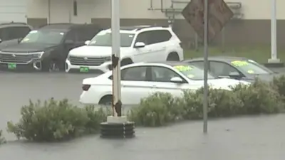Flooding closes Granite Street in Braintree