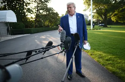 Breaking another presidential norm, Trump drops the f-bomb on camera