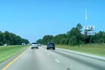 What's that in the sky? We're not sure, but the fireball was very bright