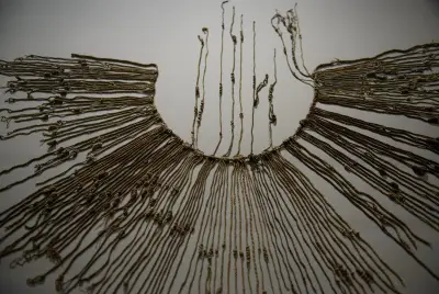 Who made these knotted records during the Inca Empire?