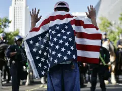 Covering the military parade and a No Kings rally on the same day