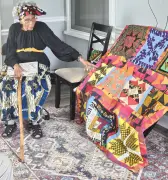 On Juneteenth, she celebrates the role quilts may have played in Underground Railroad