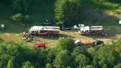 Small plane goes down at New Jersey airport in 'mass casualty' emergency