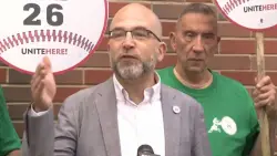 Concession workers at Fenway officially on strike
